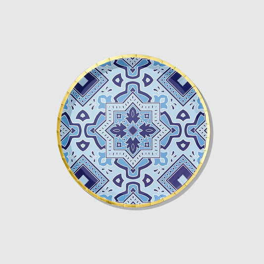 Amalfi Blues Large Plates (10 per pack) Coterie