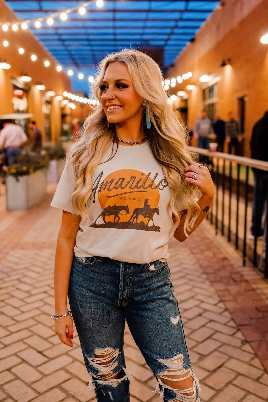 Amarillo by Mornin' Western Graphic Tee Wild Junkie