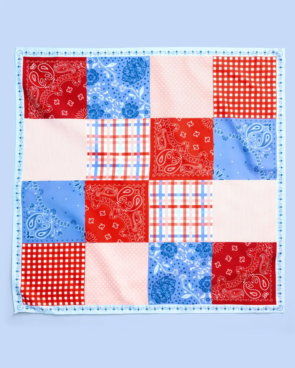 America 250 Headscarf - square headscarf xo, Fetti