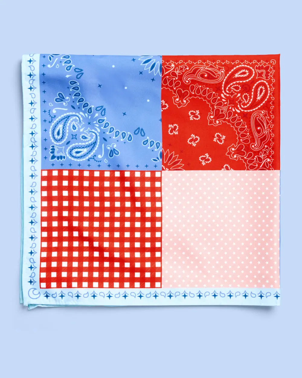 America 250 Headscarf - square headscarf xo, Fetti