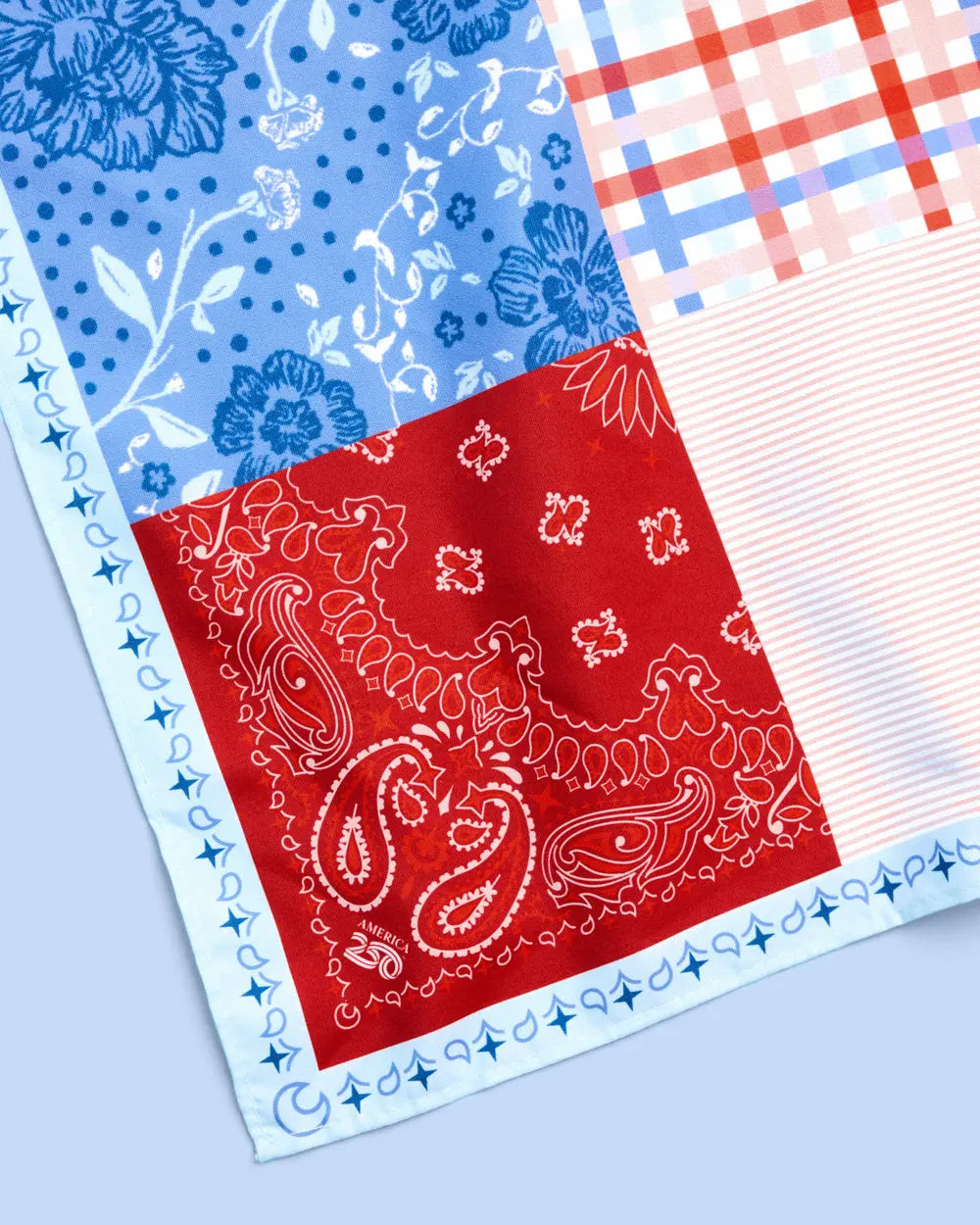 America 250 Headscarf - square headscarf xo, Fetti