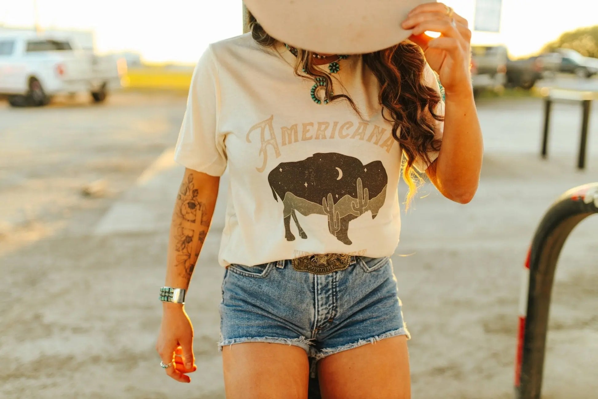 Americana Wild West Graphic Tee Wild Junkie