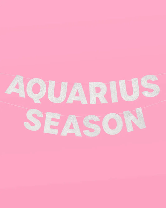 Aquarius Season Banner xo, Fetti