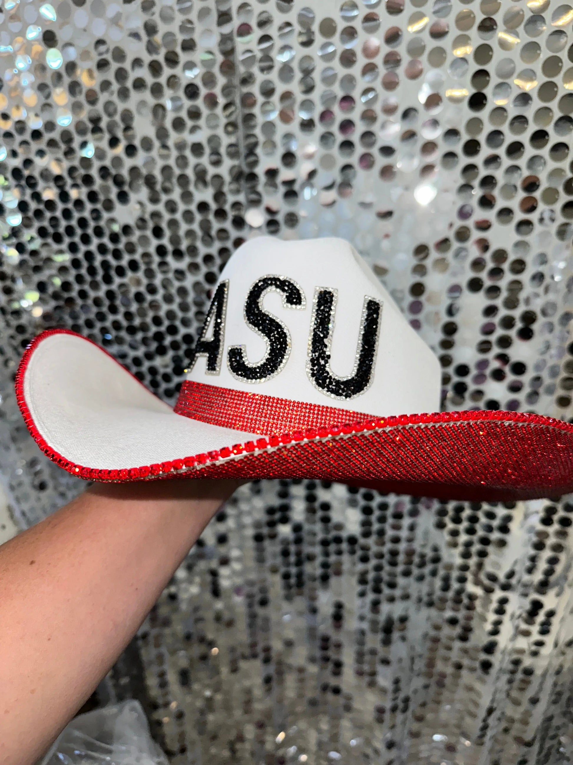 Arkansas State University Hat Rhinestone Cowgirl