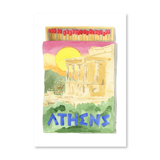 Athens Matchbook Furbish Studio