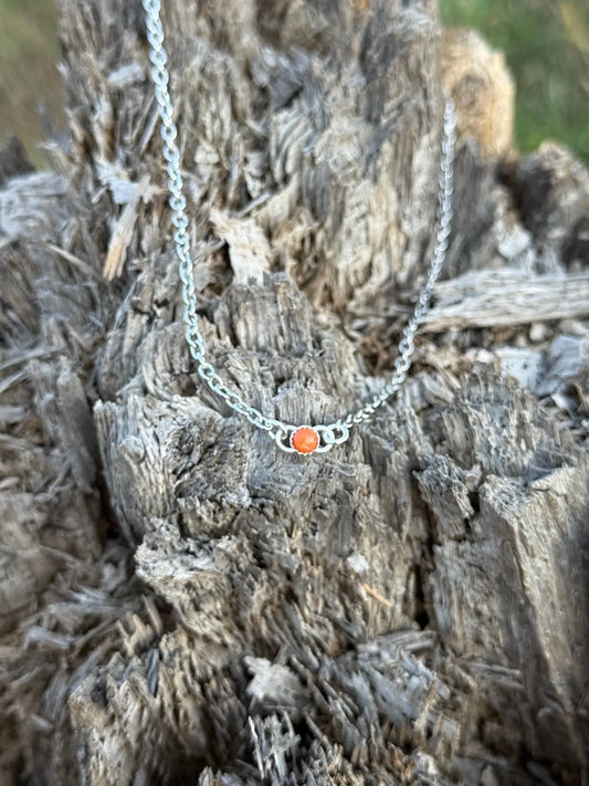Authentic Spiny Oyster Stone Necklace Wild Junkie