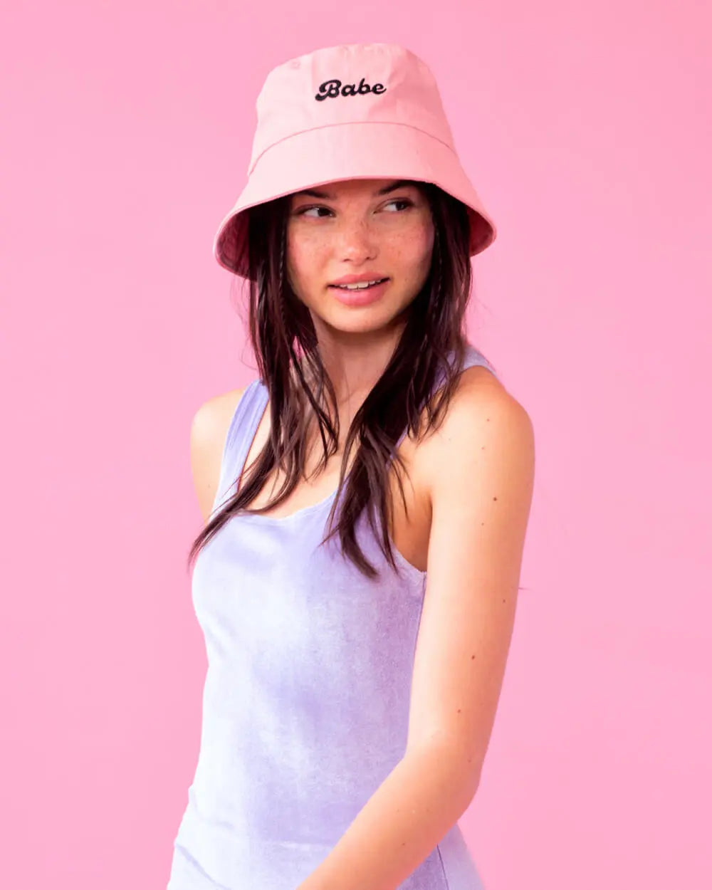 Babe Bucket Hat Pack - set of embroidered hats xo, Fetti