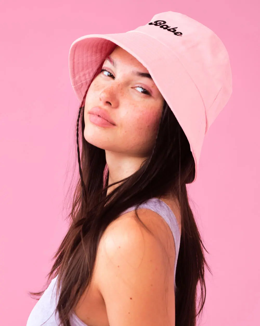 Babe Bucket Hat Pack - set of embroidered hats xo, Fetti