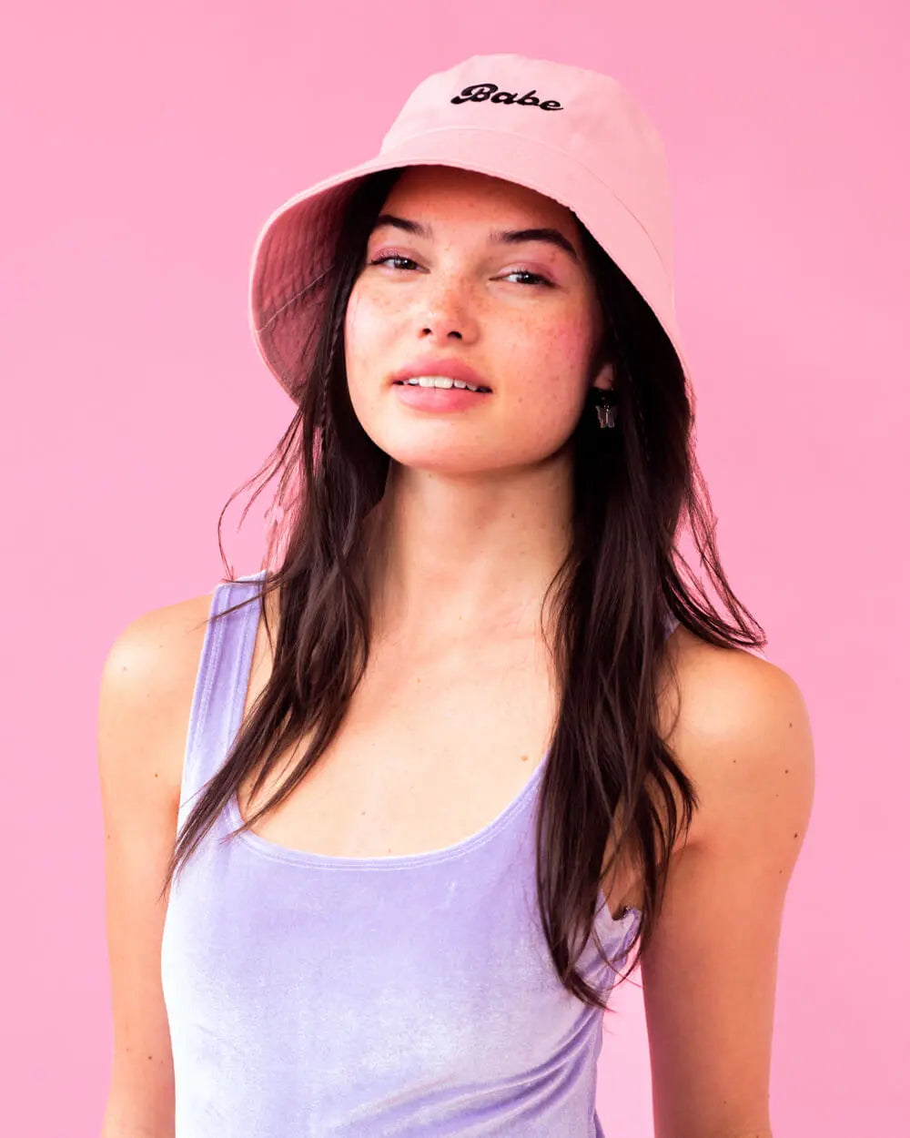 Babe Bucket Hat Pack - set of embroidered hats xo, Fetti