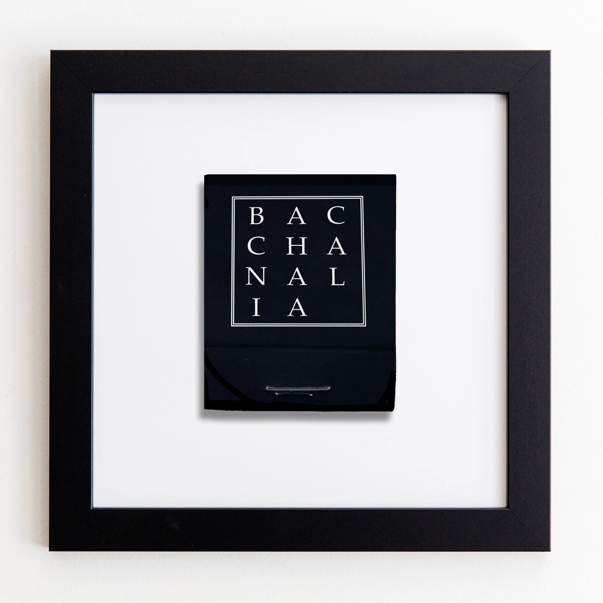 Bacchanalia (Black) Match South Shop