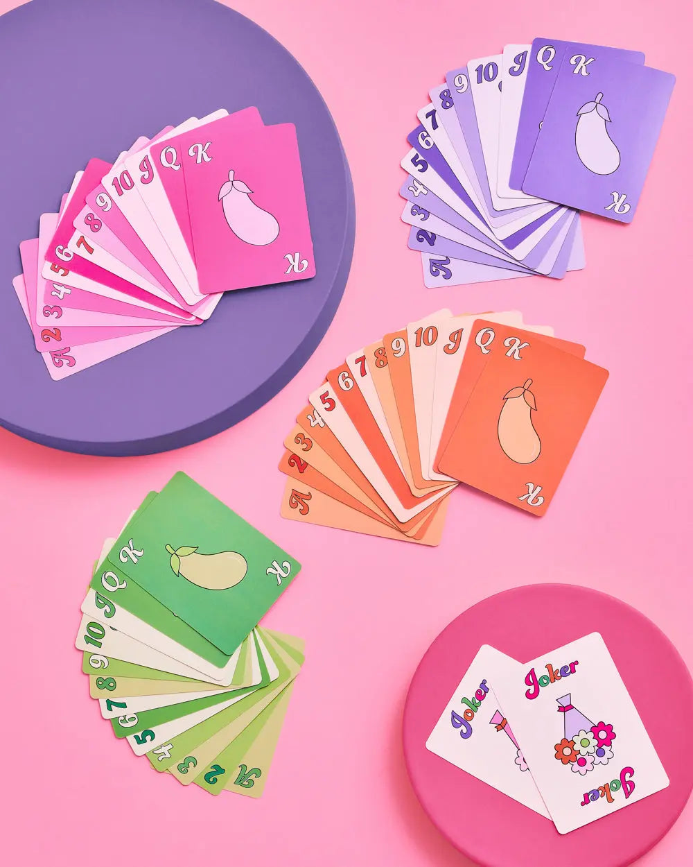 Bach Shit Crazy Cards - 52 pk playing cards xo, Fetti
