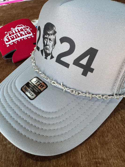 Barbed Wire Hat Chain Wild Junkie
