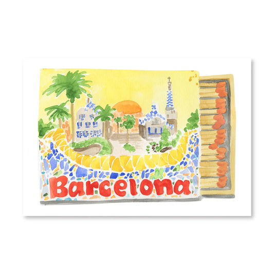 Barcelona Matchbook Furbish Studio