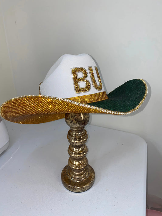 Baylor University Hat Rhinestone Cowgirl