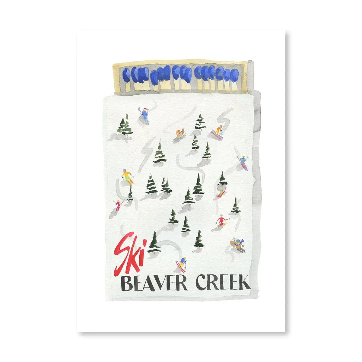 Beaver Creek Colorado Matchbook Furbish Studio