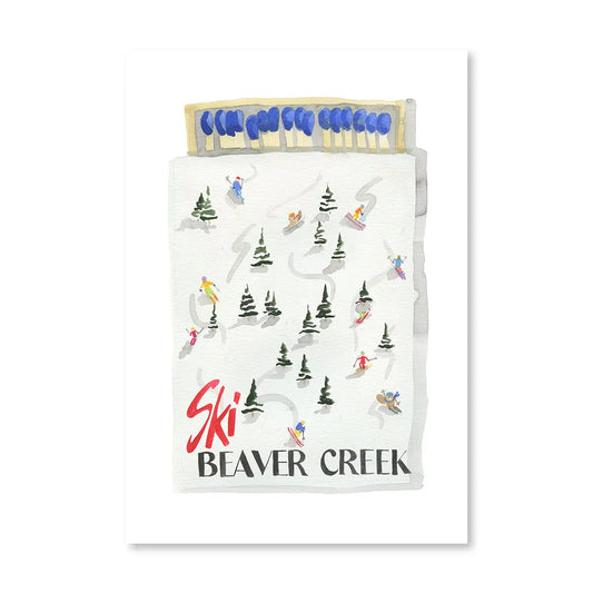 Beaver Creek Colorado Matchbook Furbish Studio