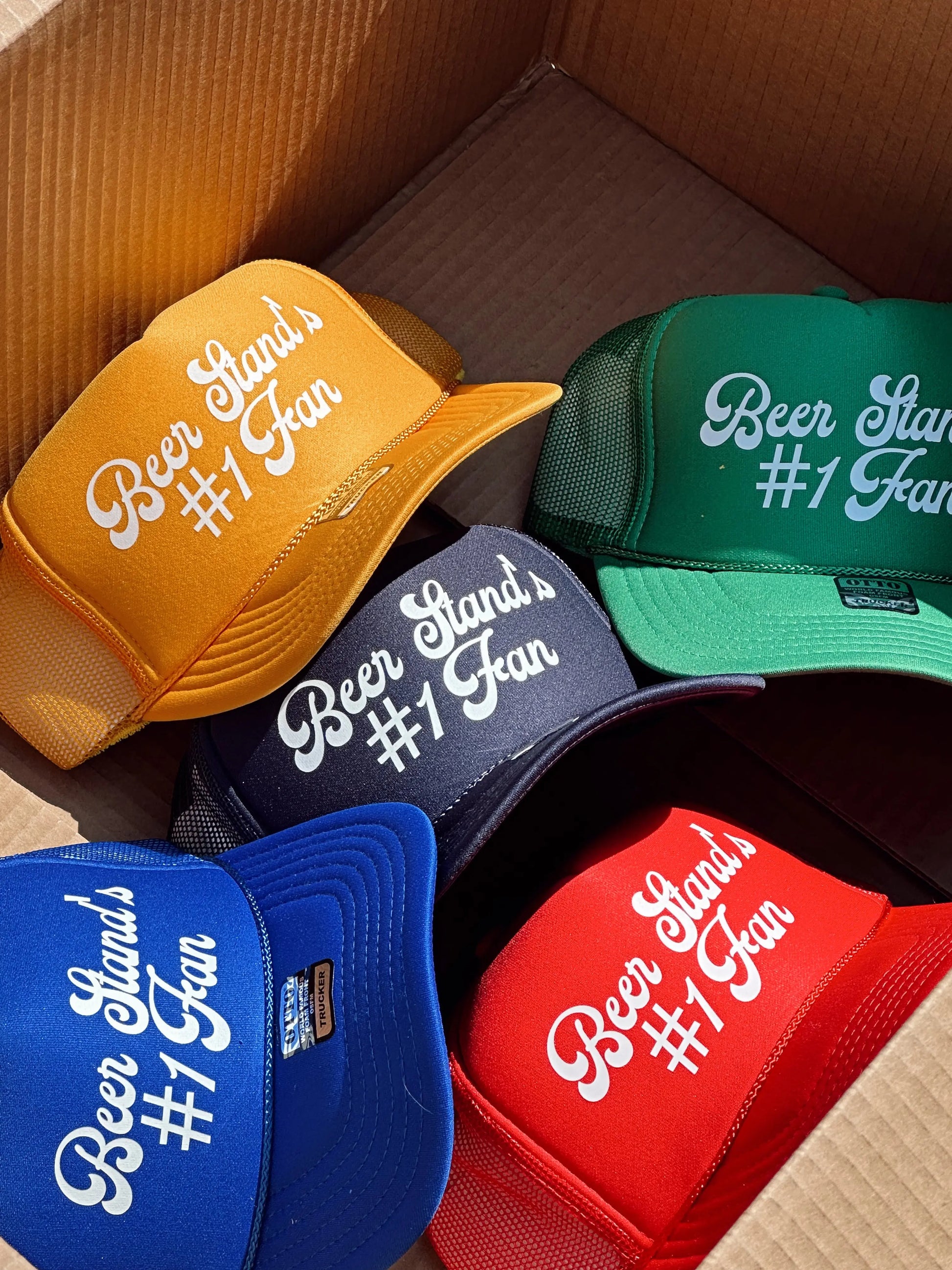 Beer Stand's #1 Fan Trucker Hat KenzKustomz