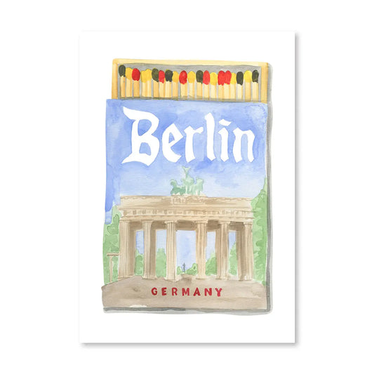 Berlin Matchbook Furbish Studio