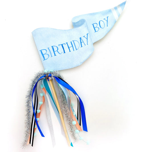 Birthday Boy Party Pennant Cami Monet