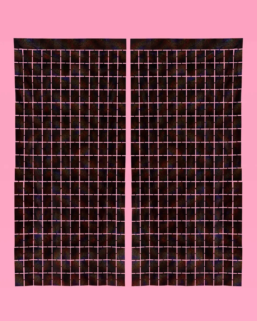 Blackout Curtain - black foil curtain xo, Fetti