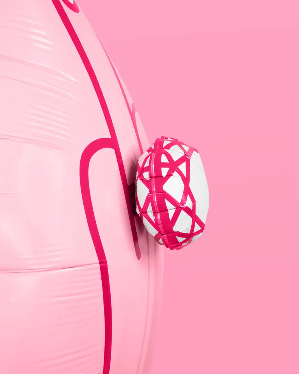 Bling Ring Basics - foam finger + balloon xo, Fetti