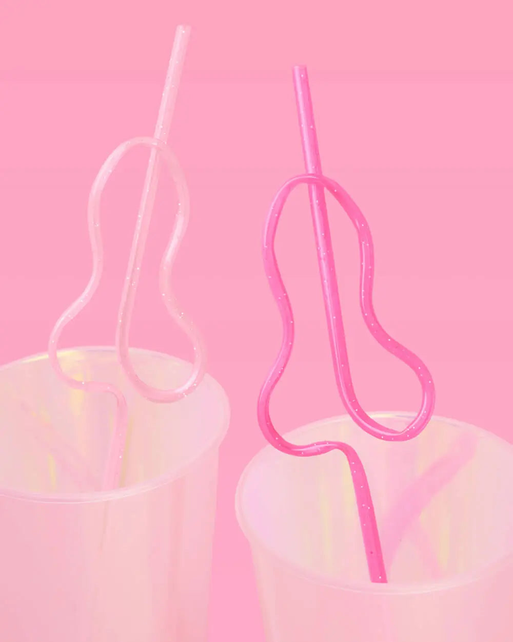 Bling Ring Pen*s Straws - 24 penis straws xo, Fetti