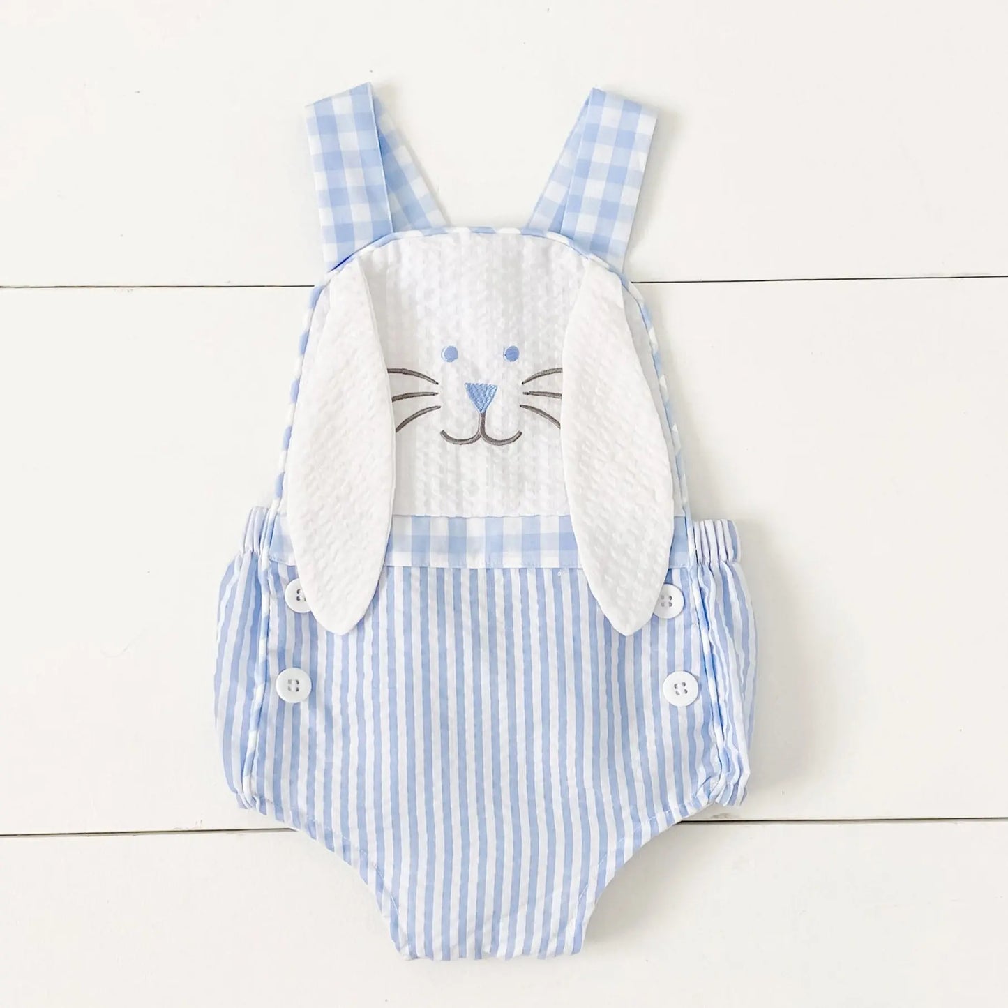 Blue Bunny Sunsuit Seven Lantern Lane