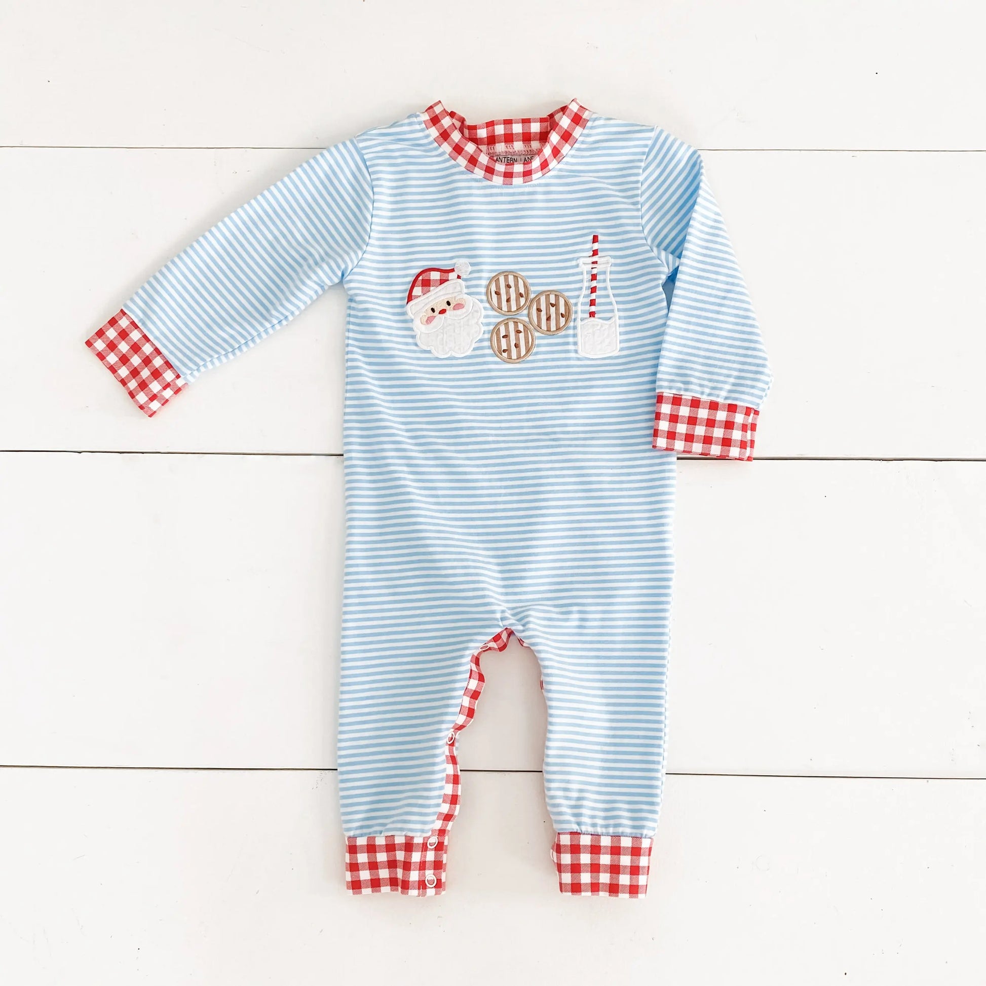 Boys Cookies For Santa Romper - Latchkey 
