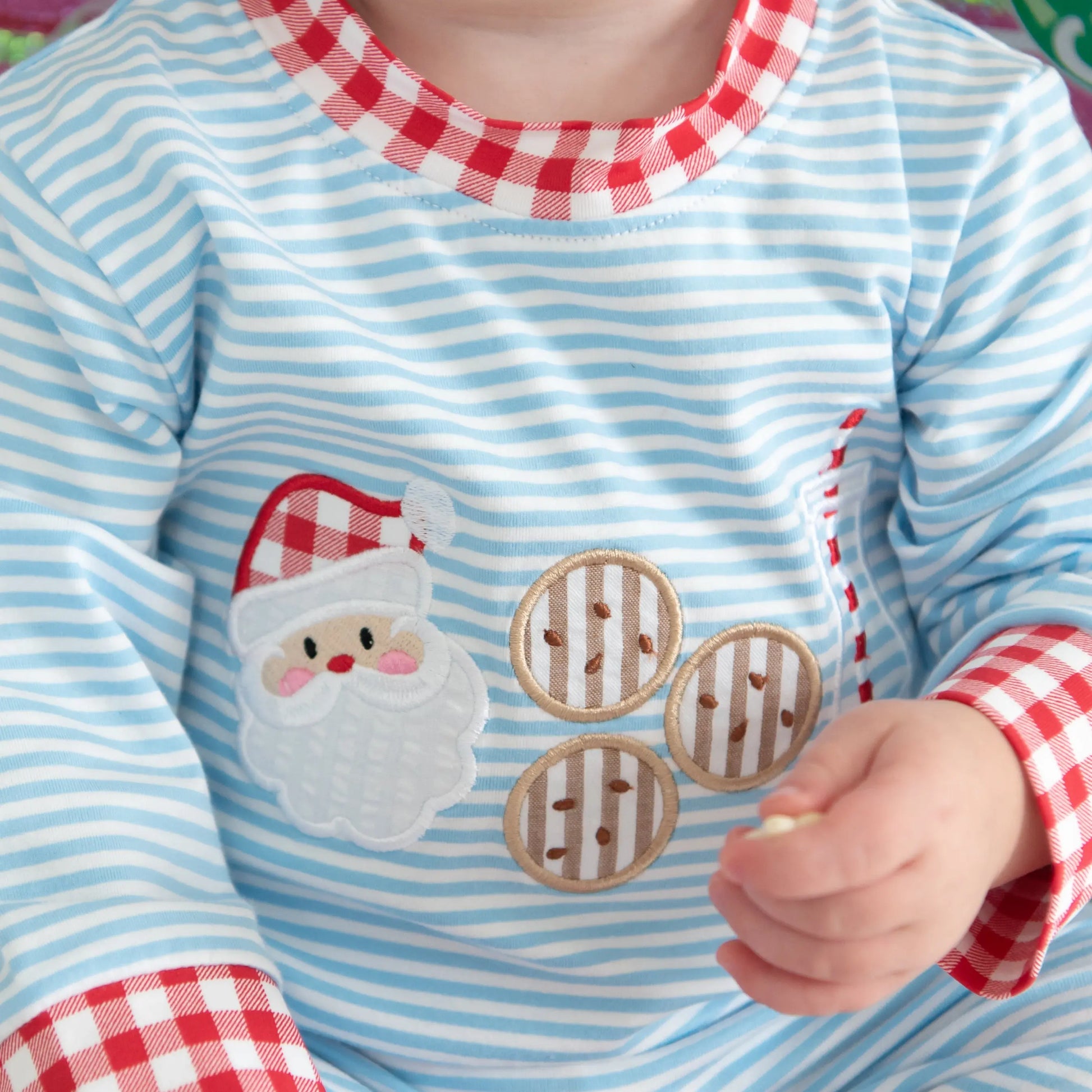 Boys Cookies For Santa Romper - Latchkey 
