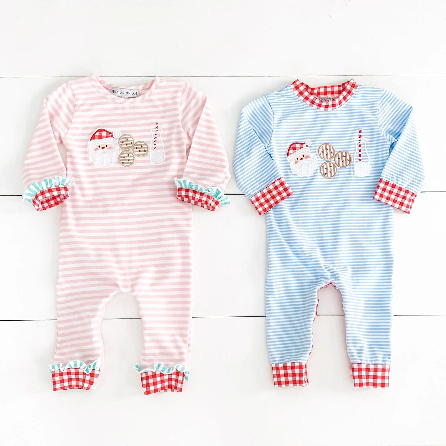 Boys Cookies For Santa Romper - Latchkey 