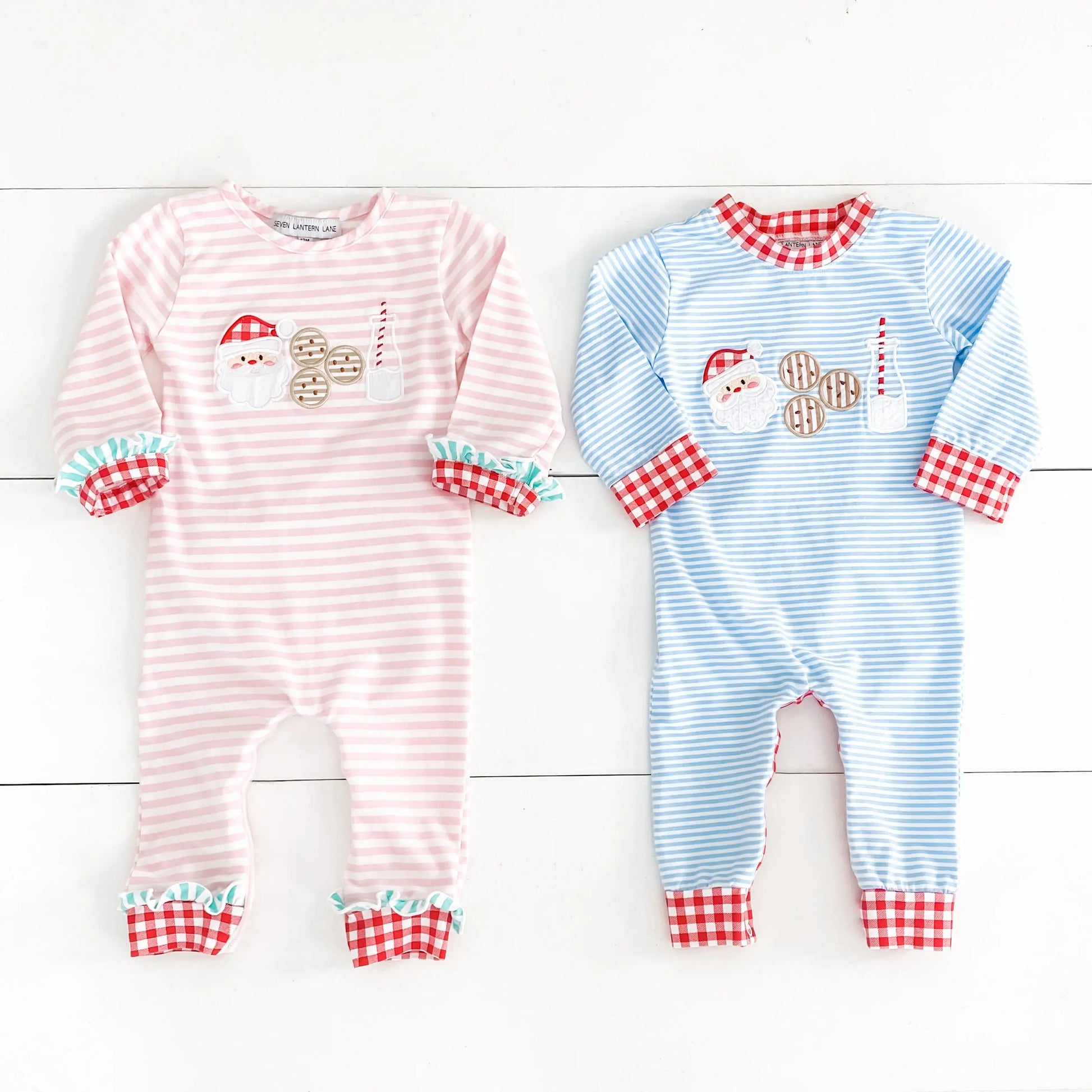 Boys Cookies For Santa Romper - Latchkey 