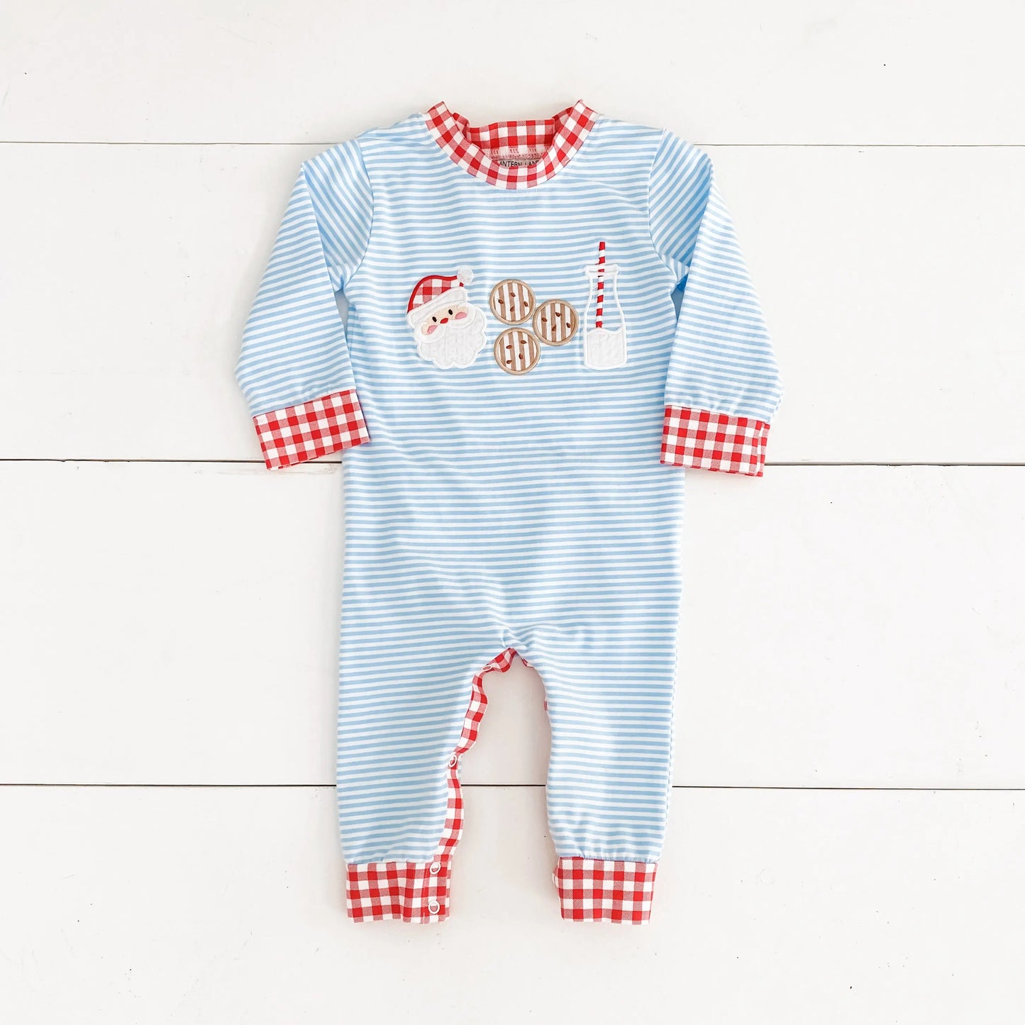 Boys Cookies For Santa Romper - Latchkey 