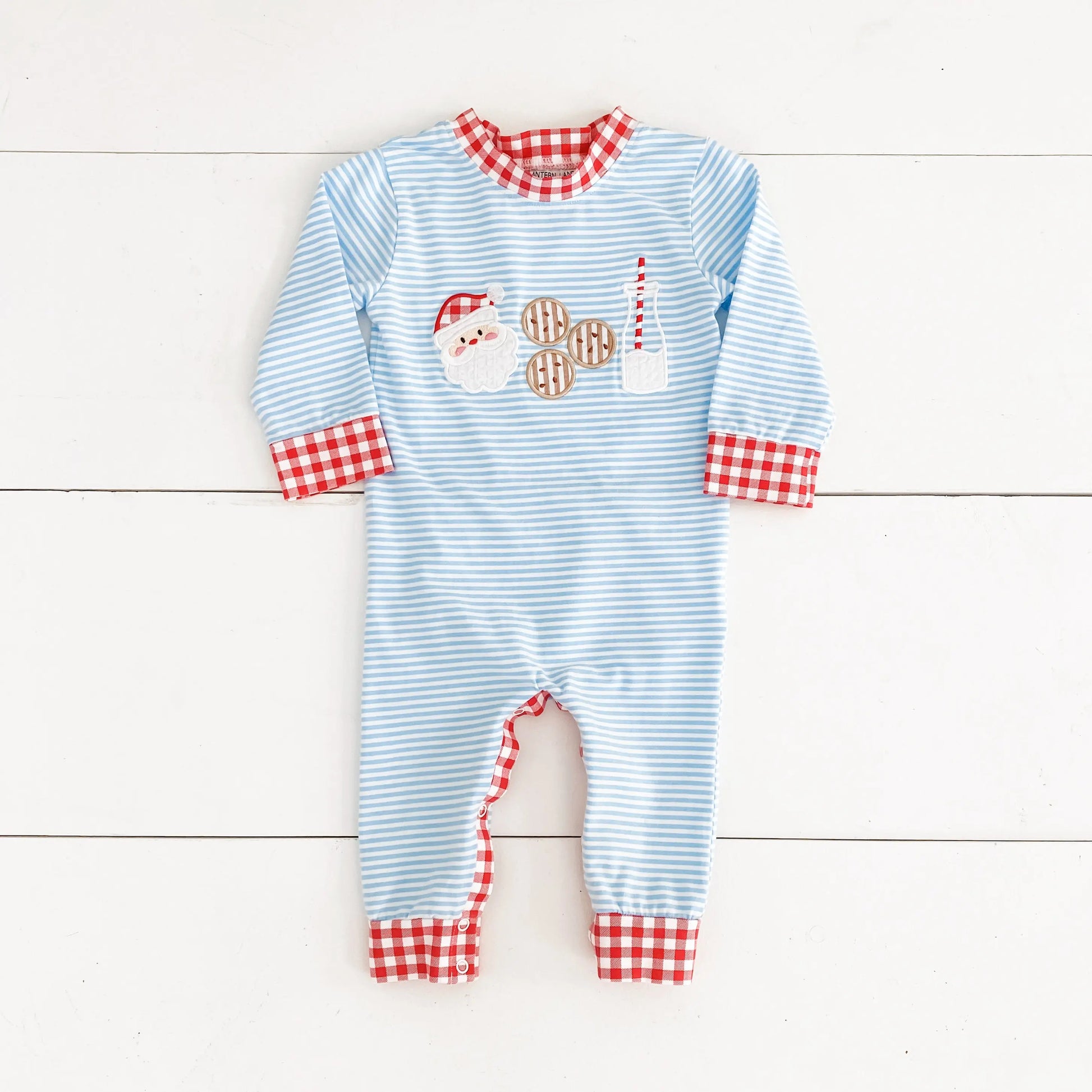 Boys Cookies For Santa Romper - Latchkey 