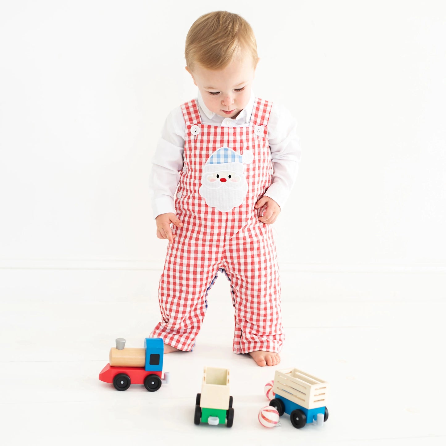 Boys Reversible Christmas / Thanksgiving Jon Jon - Latchkey 