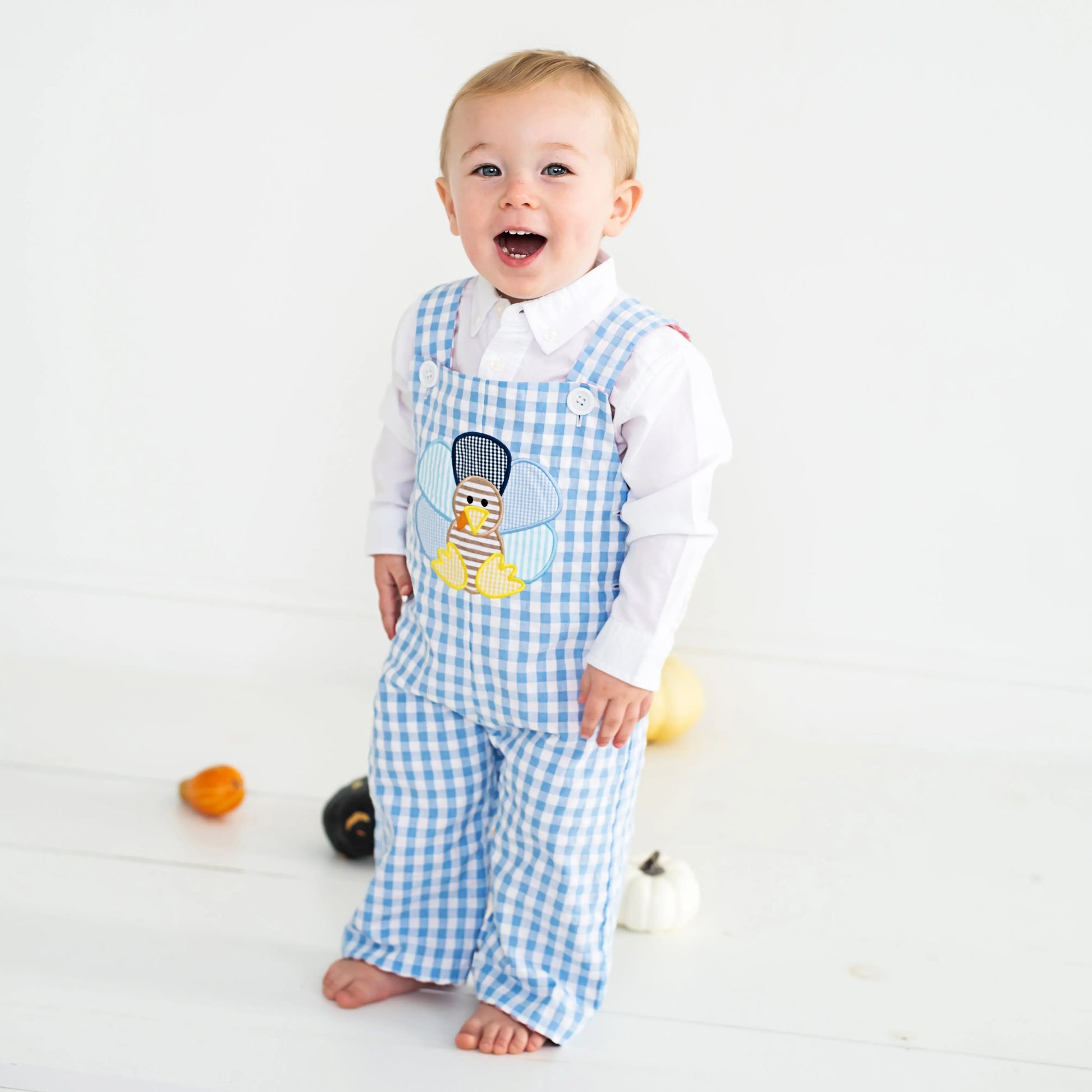 Boys Reversible Christmas / Thanksgiving Jon Jon - Latchkey 