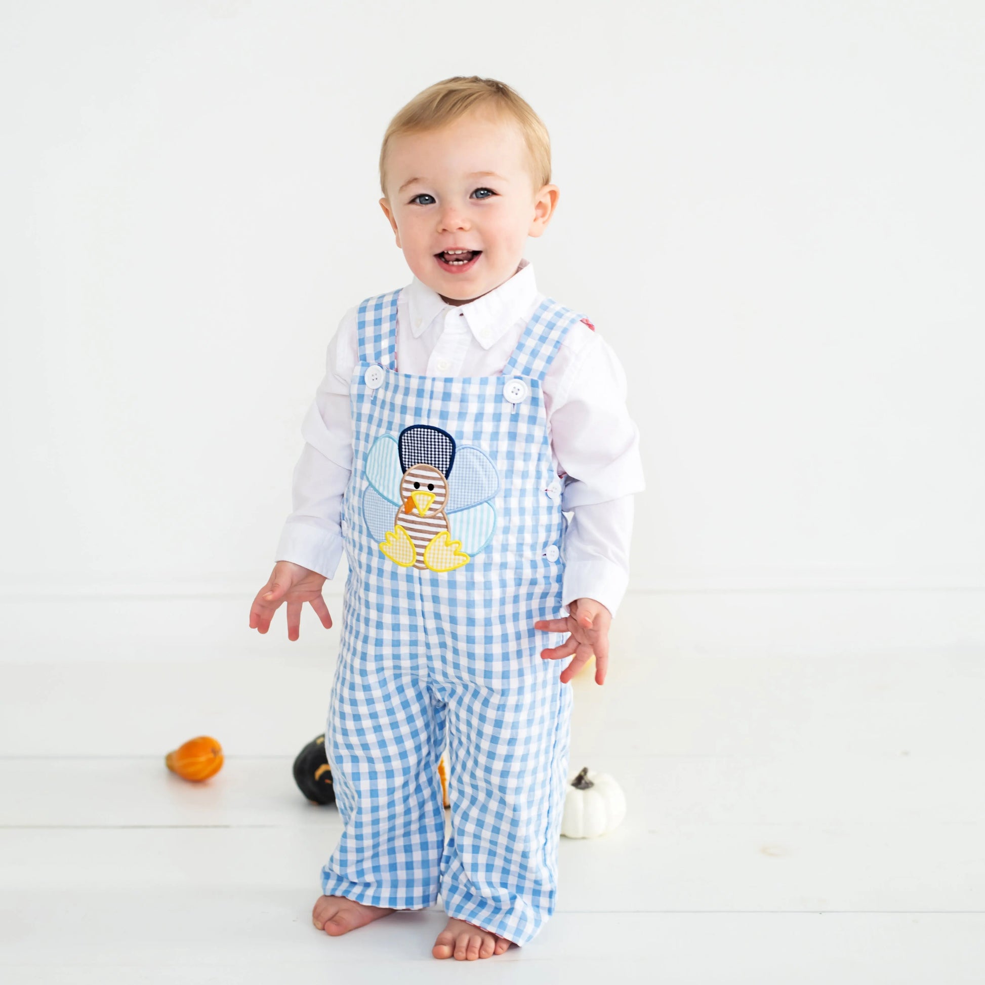 Boys Reversible Christmas / Thanksgiving Jon Jon - Latchkey 