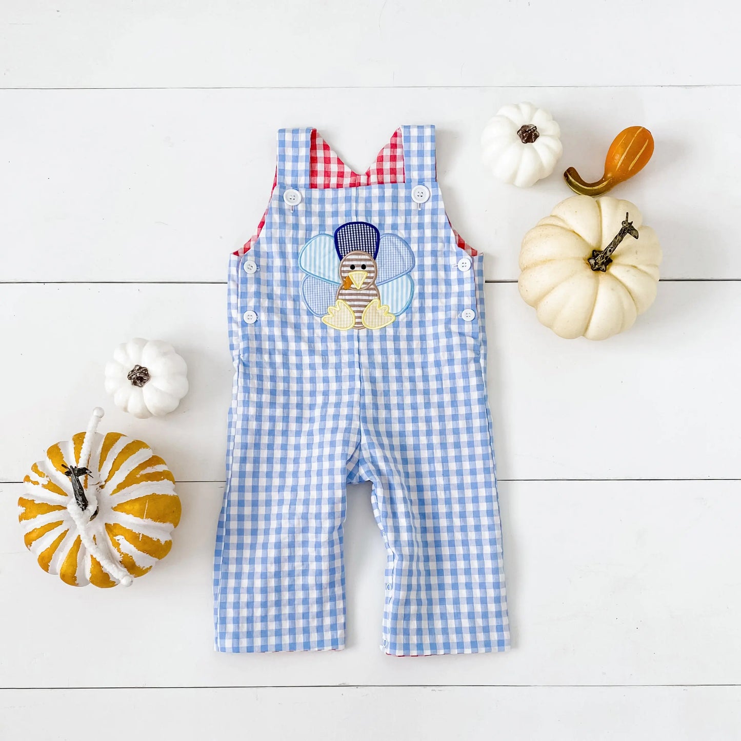 Boys Reversible Christmas / Thanksgiving Jon Jon - Latchkey 