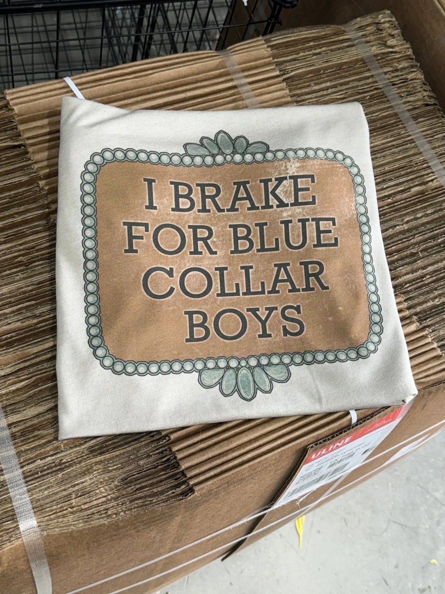 Brake For Blue Collar Boys Graphic Tee Wild Junkie