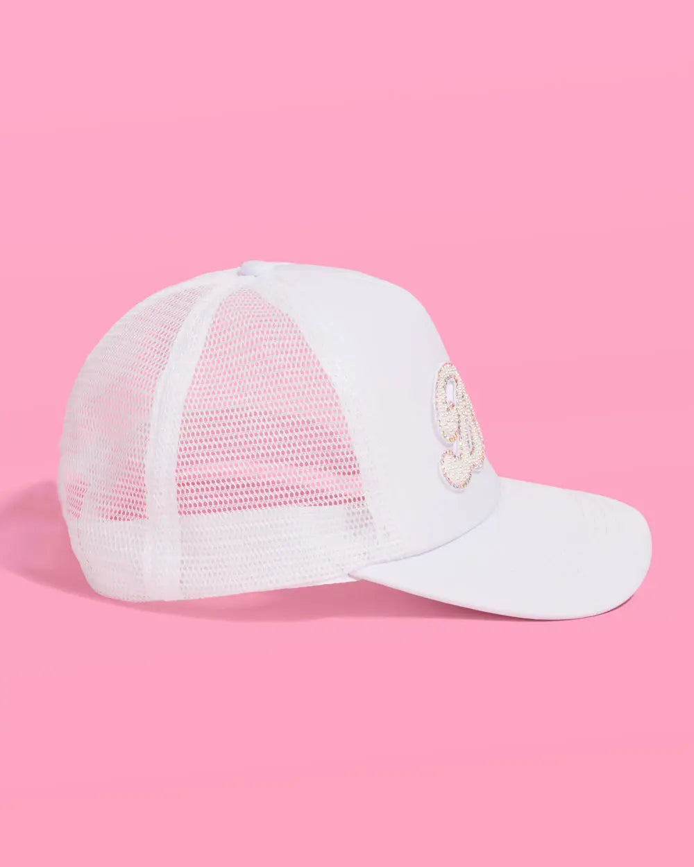 Bride Trucker Hat - embellished trucker hat xo, Fetti
