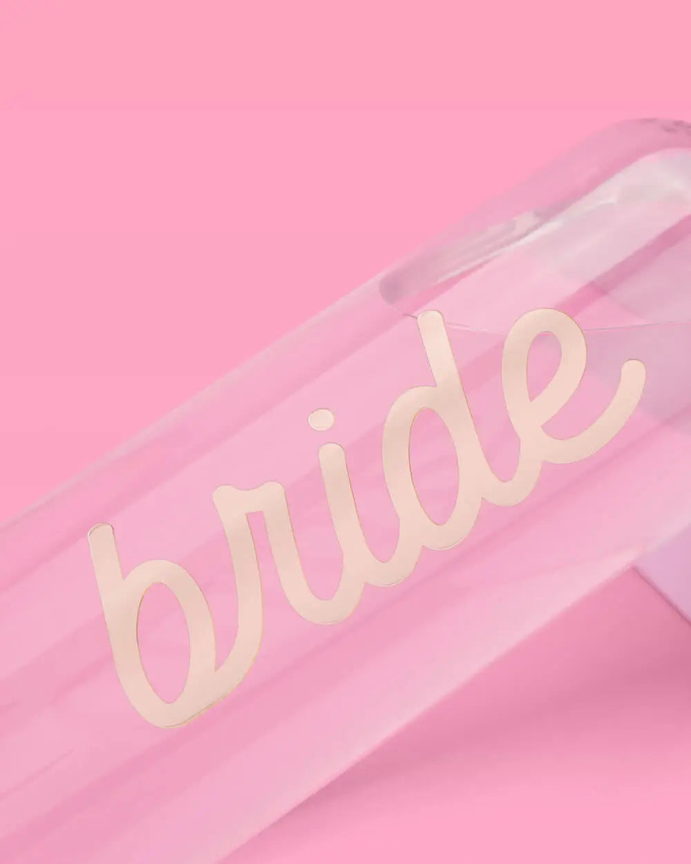 Bride Water Bottle - 16 oz water bottle xo, Fetti