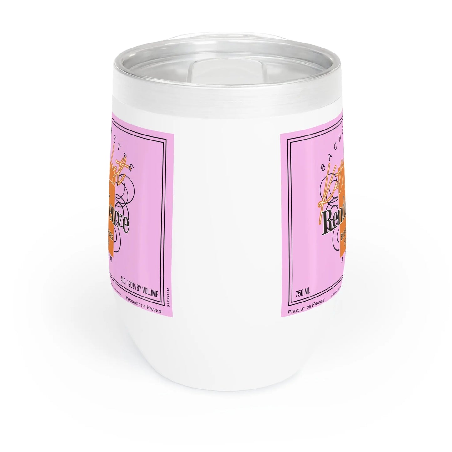 Bride’s Last Rendez Veuve Personalized Wine Tumbler Printify