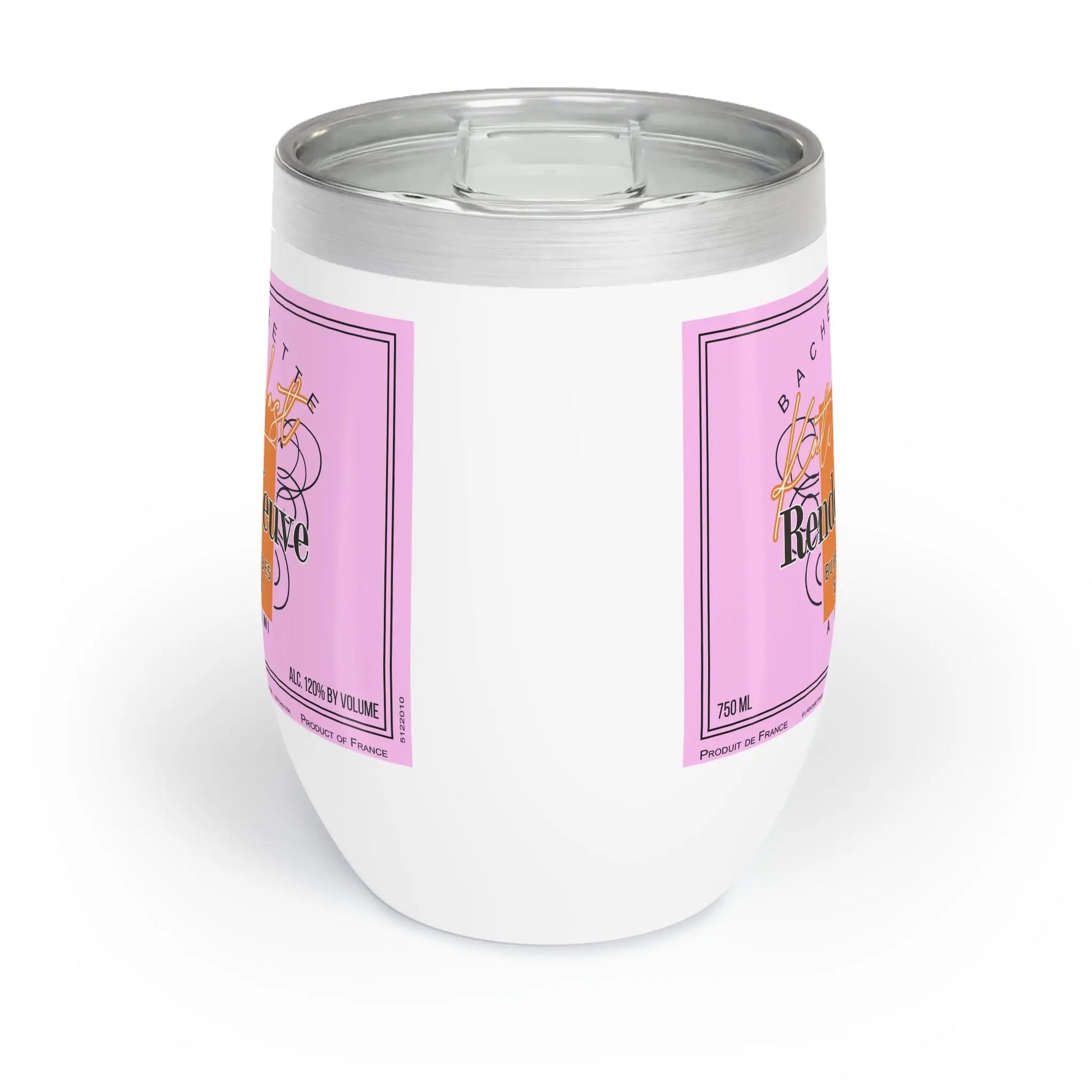 Bride’s Last Rendez Veuve Personalized Wine Tumbler Printify