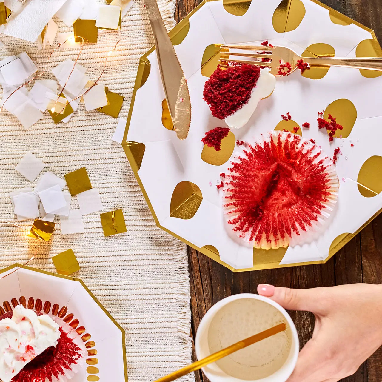 Brushstroke Large Plates (10 per pack) Coterie
