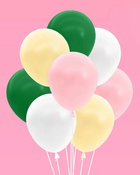 Camp Bride Balloons - 25 latex balloons xo, Fetti