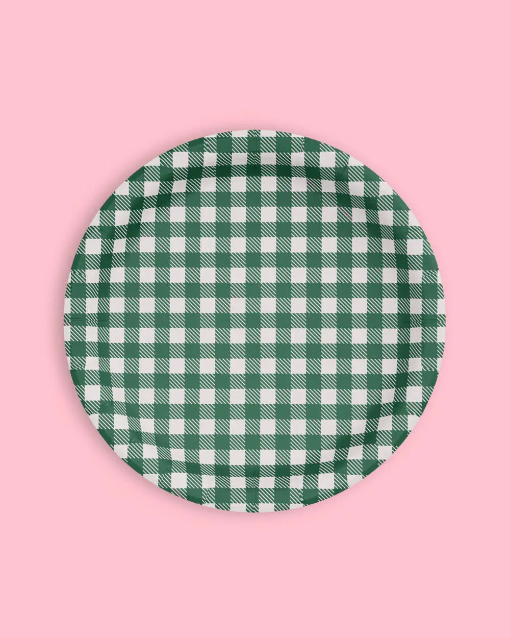 Camp Bride Plates - 24 matte paper plates xo, Fetti