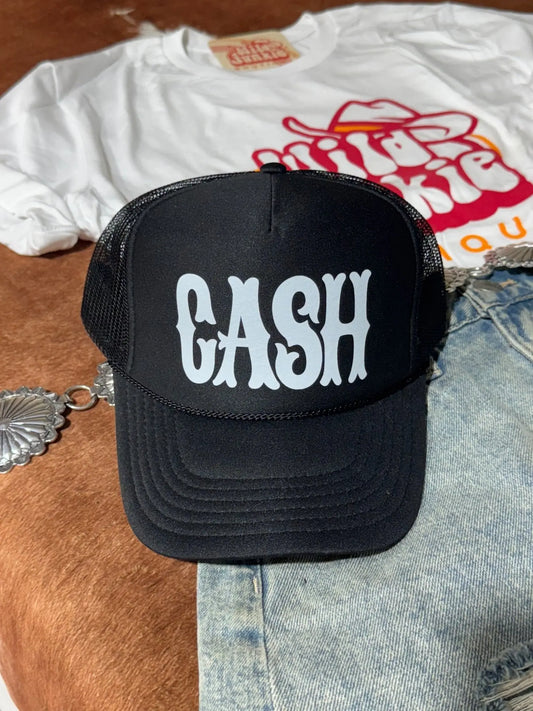 Cash Trucker Hat Wild Junkie