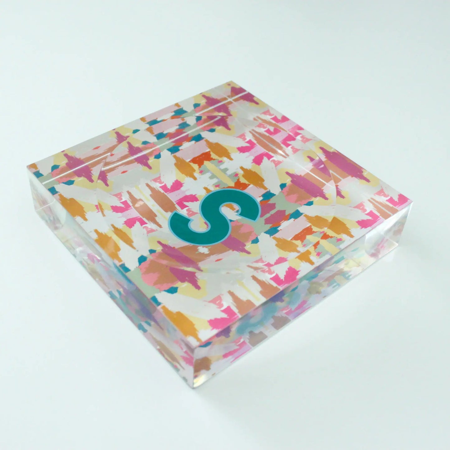 Catchall Tray - Single Initial Mila Copper - New! CB Studio
