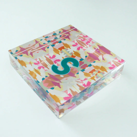 Catchall Tray - Single Initial Mila Copper - New! CB Studio
