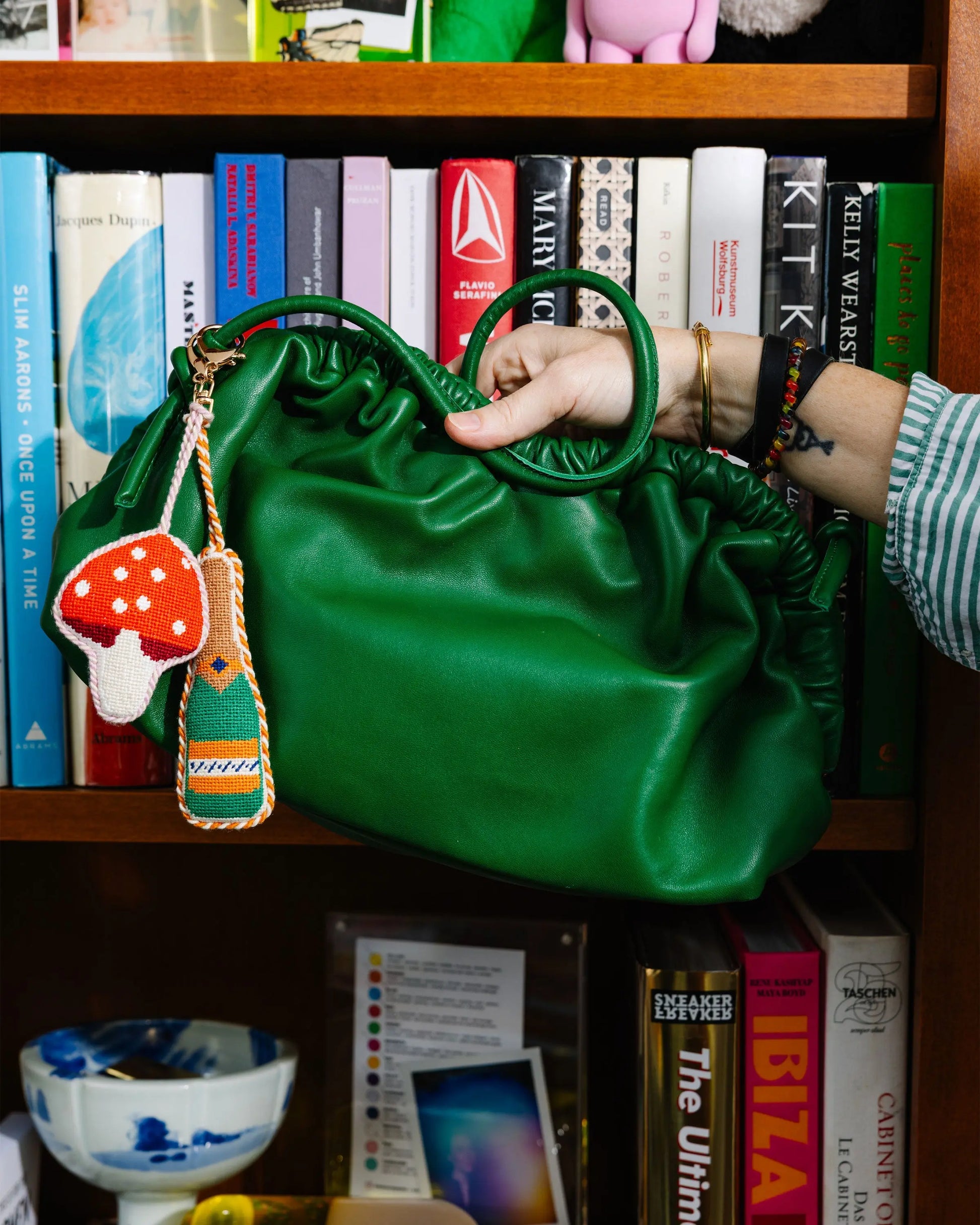 Champagne Bottle - Bag Charm Furbish Studio