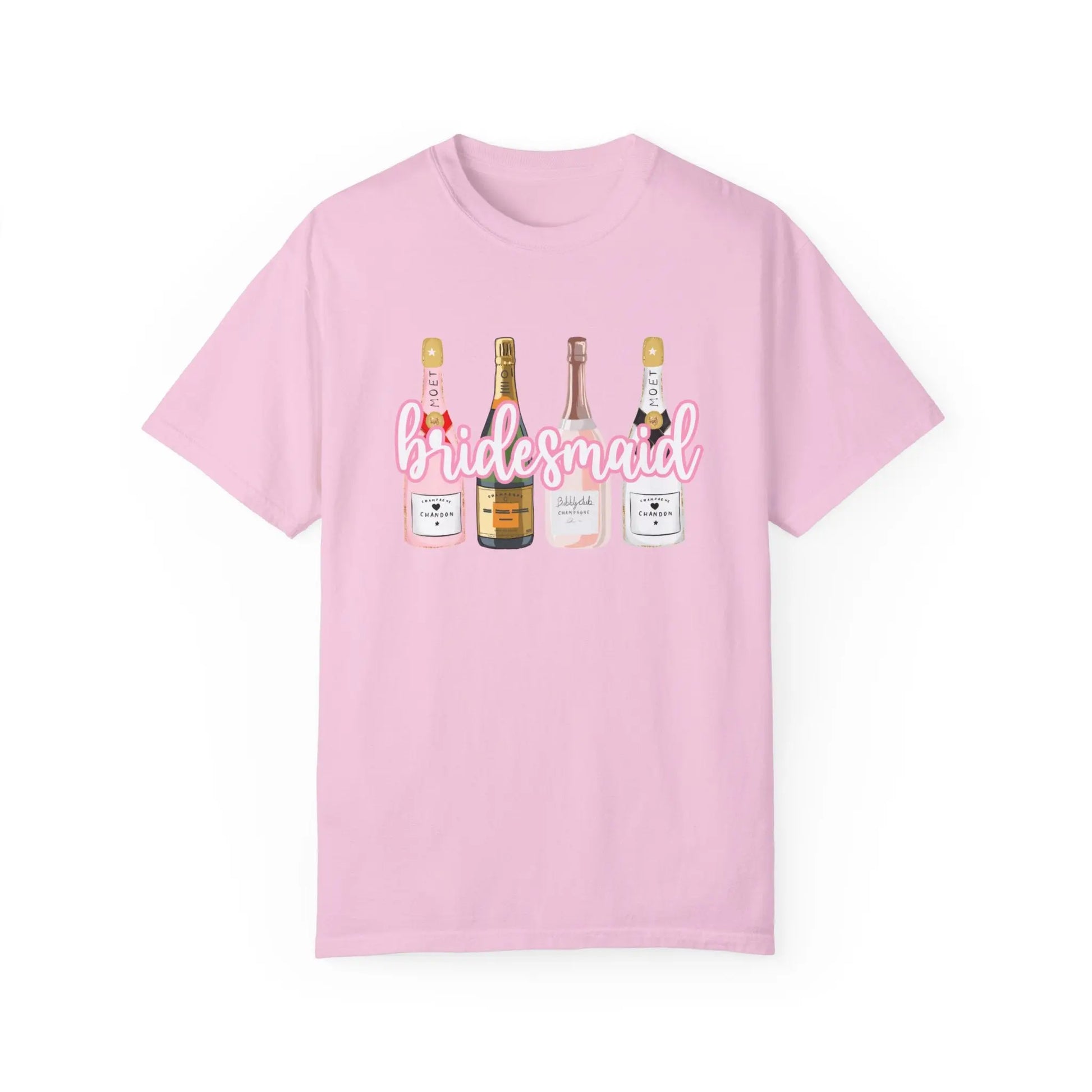 Champagne Dreams Bridal Collection - Bridesmaid Crewneck T-Shirt Printify